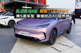 极狐T1正式上市 6.28万元起 降维抢占A0级市场