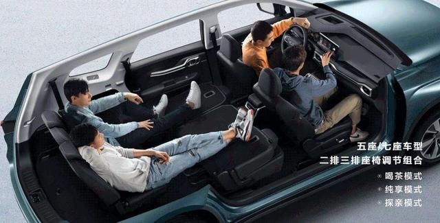 吉利新出的七座SUV,哪里比汉兰达牛?
