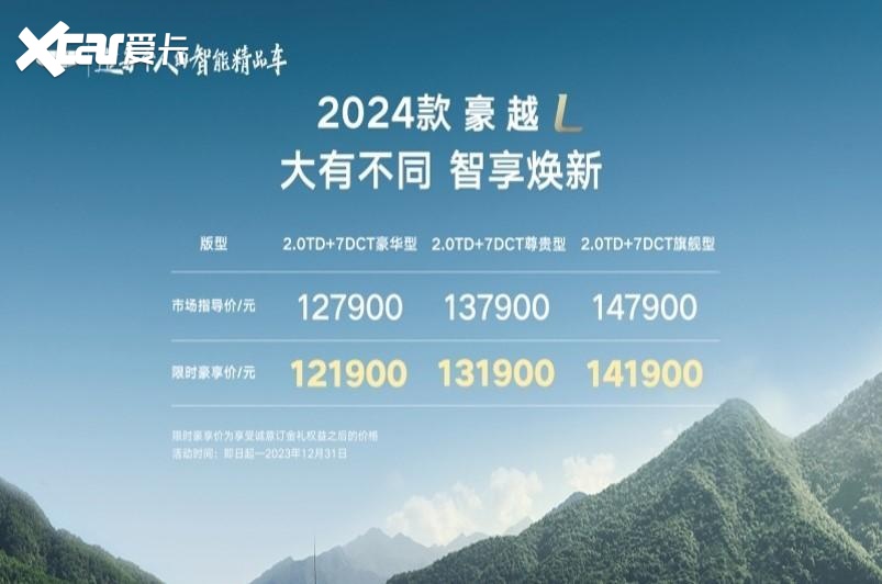 春节路上熙熙攘攘，开上吉利豪越L，安全畅快过大年