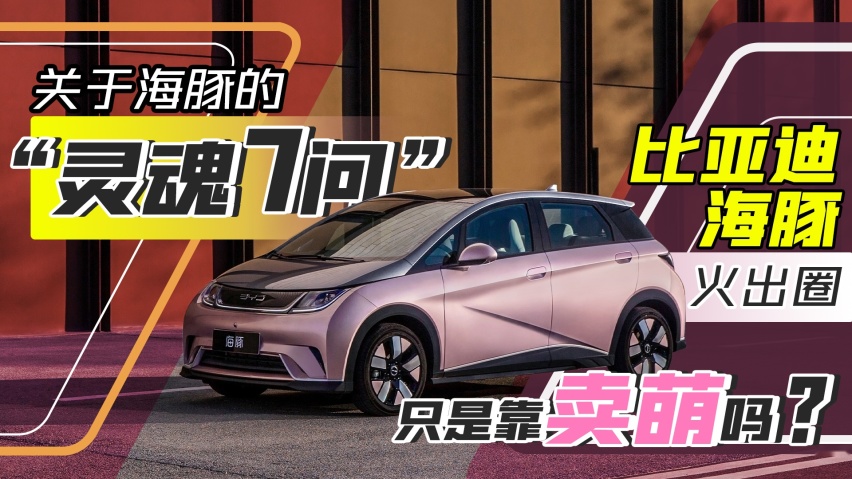 关于海豚的“灵魂7问”！比亚迪海豚火出圈，只是靠卖萌吗？