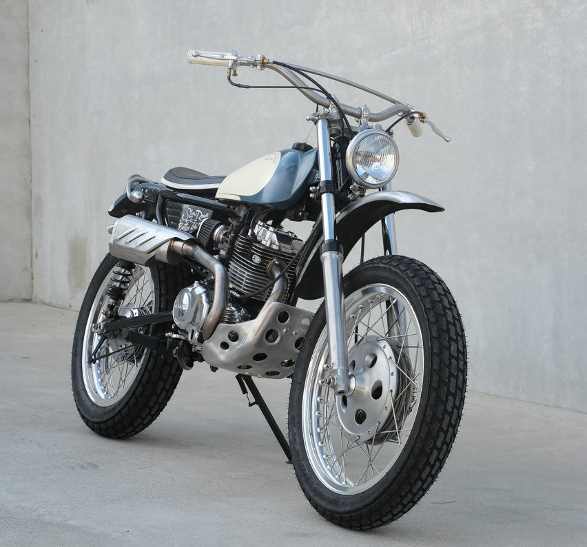台湾机车改装分享：光阳KTR 150变身Scrambler风格，颇有艺