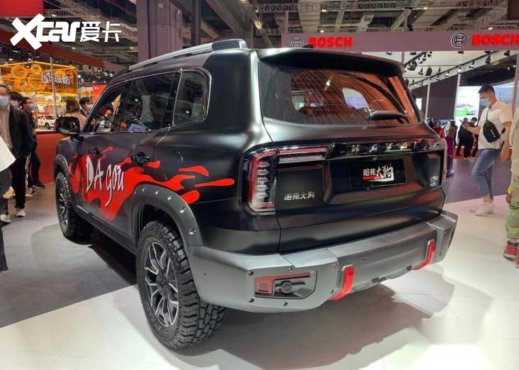 哈弗大狗改装版亮相20t发动机