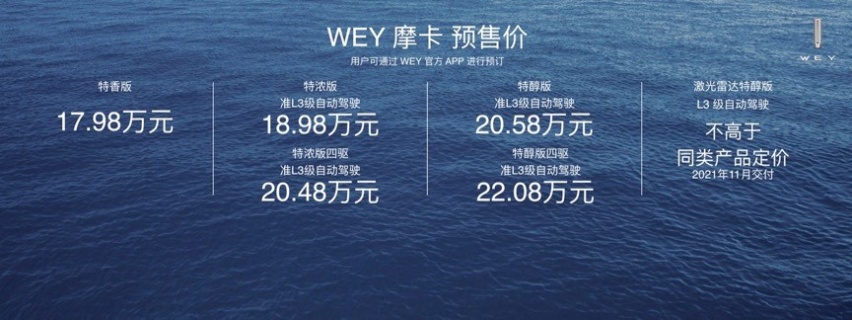 WEY摩卡上海车展正式预售，携手体验官姚安娜同台走秀