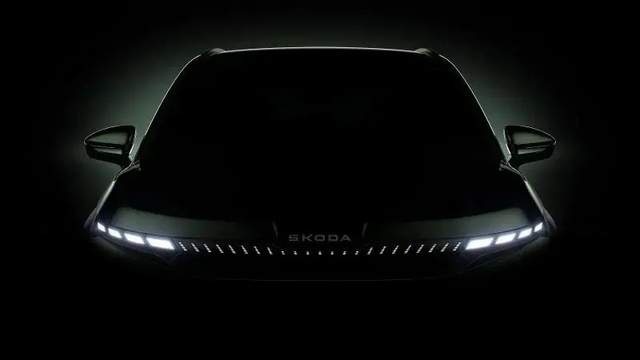 Elroq造型曝光，斯柯达全新SUV纯电车型即将亮相
