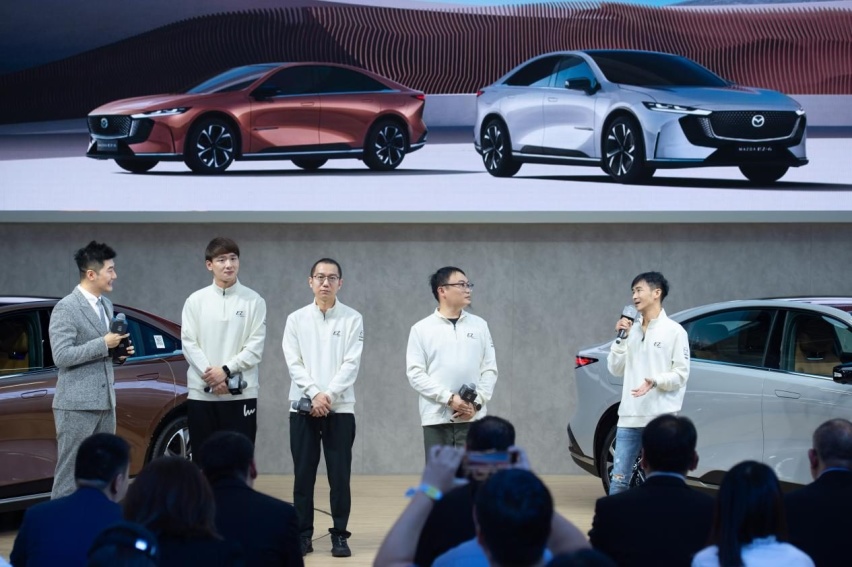 EZ6领衔 2024广州车展长安马自达MAZDA 新能源馆显实力