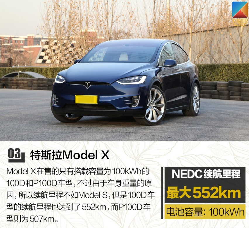 电动车NEDC续航Top10 除了特斯拉你还知道谁？