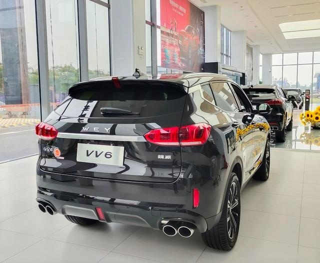 到店实拍2021款长城WEY VV6！售14.80万元起