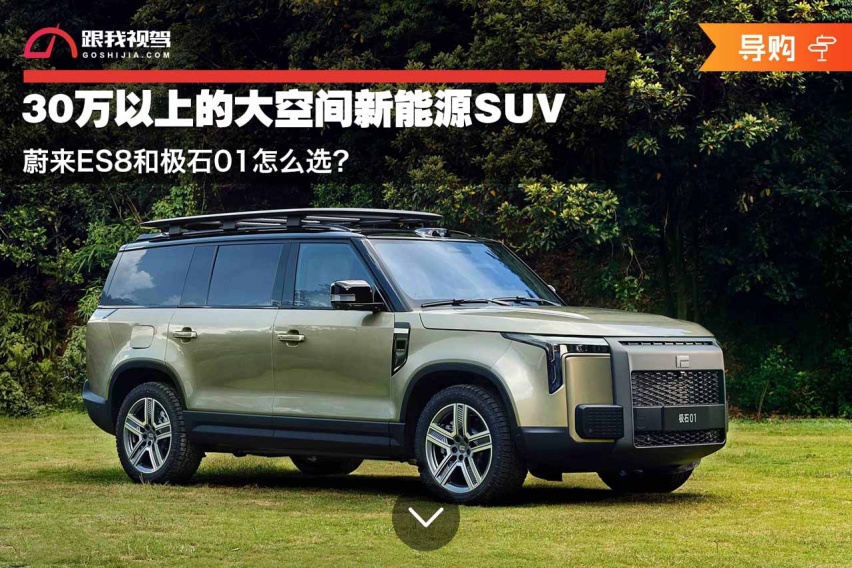 30万以上的大空间新能源SUV 蔚来ES8和极石01怎么选？