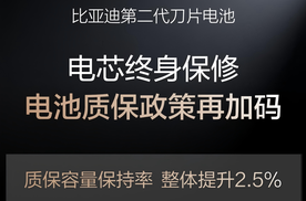 比亚迪第二代刀片电池：以硬核实力定义动力电池新标杆