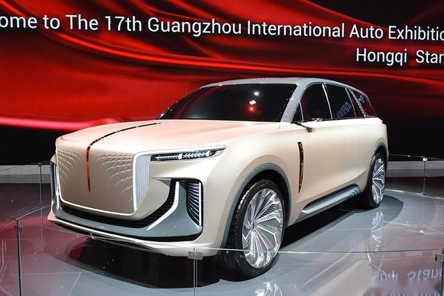 红旗E115低伪路试谍照曝光 外观端庄典雅 定位旗舰