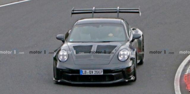 全新保时捷911 GT3 RS谍照曝光 新车将于明年亮相