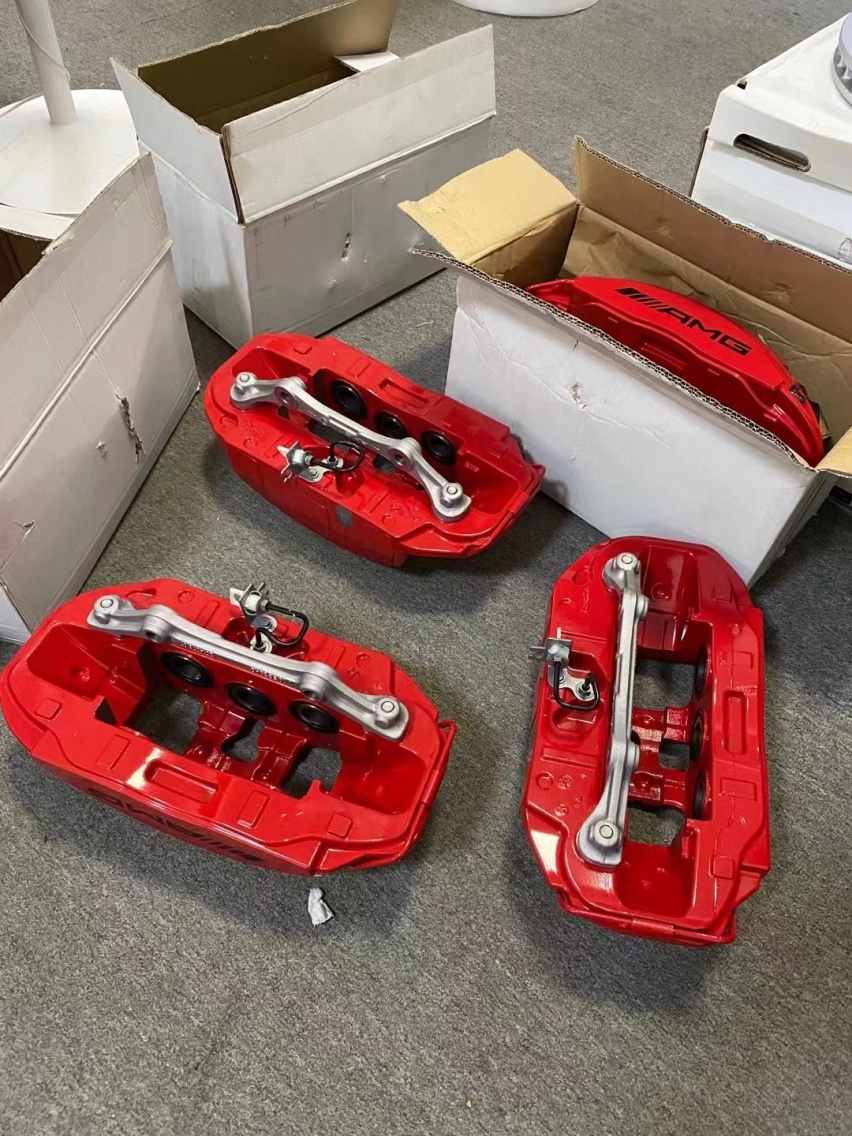 奔驰G350/G500升级改装G63原厂红色AMG6活塞刹车代理批发