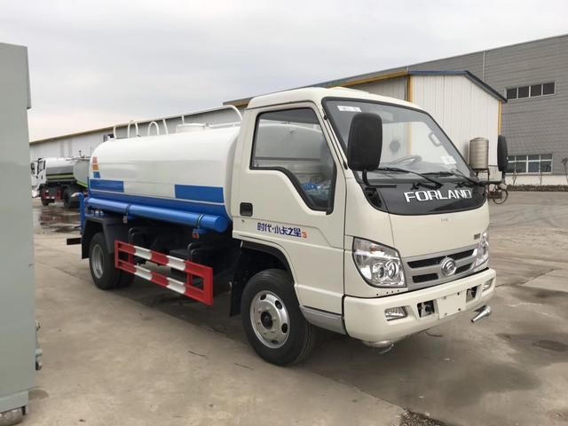 福田5吨工地专用洒水车 不上户5T环保洒水车