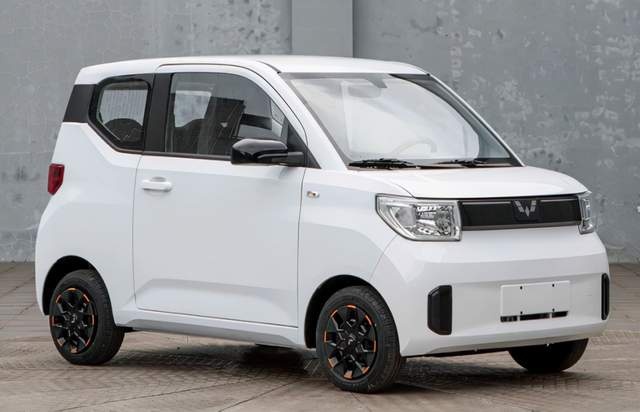 五菱宏光MINI EV新车型申报图曝光，动力有所提升