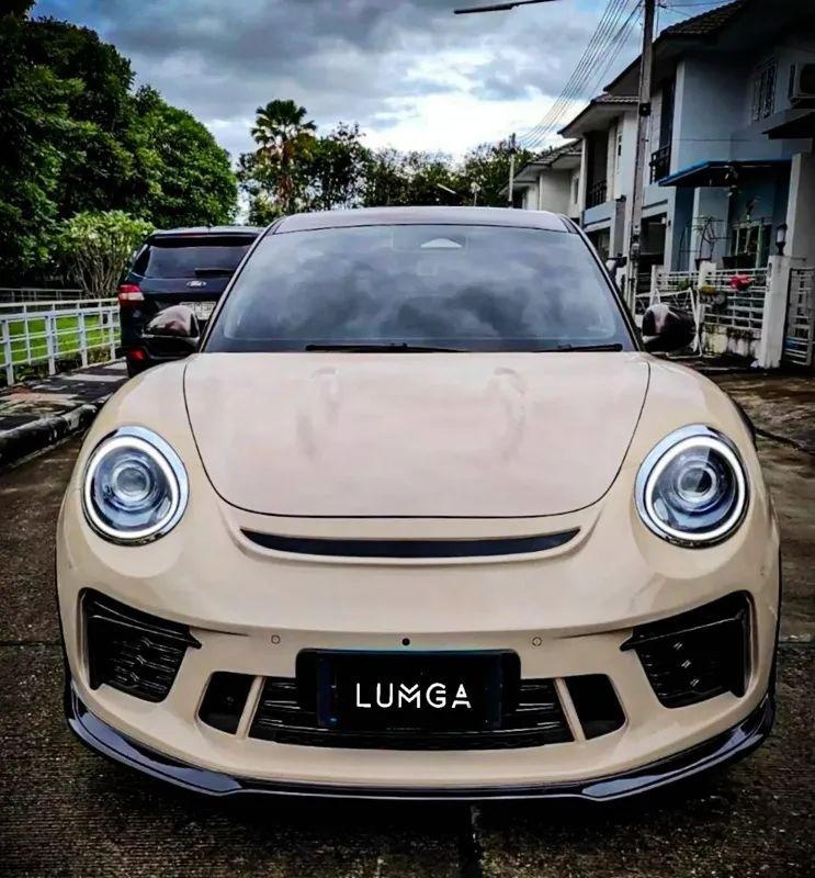 萌版两厢911 GT3 RS！欧拉好猫改装新玩法