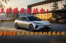 王传福亲自站台！海豹08凭五大百万级配置碾压同级