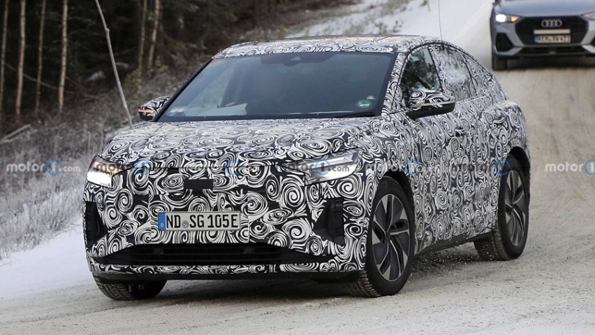 明年或将入华  奥迪Q4E-Tron Sportback测试谍照曝光