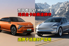 Model Y对比S7 双车动态表现本田更有优势 您信吗？