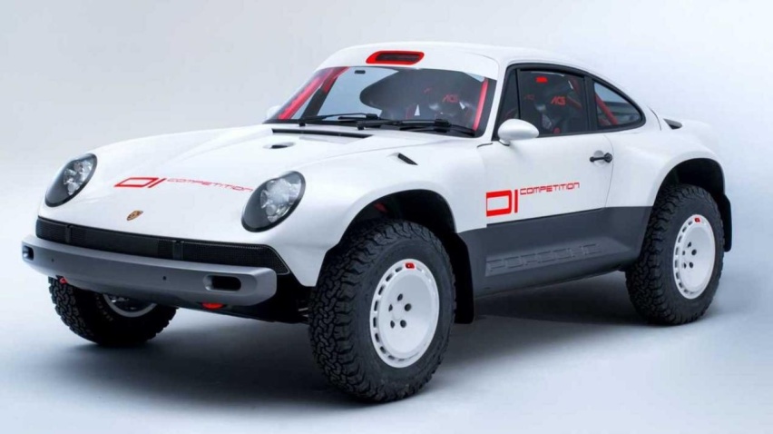 可以越野的保时捷911，全新Singer ACS，8根减震器，三把锁