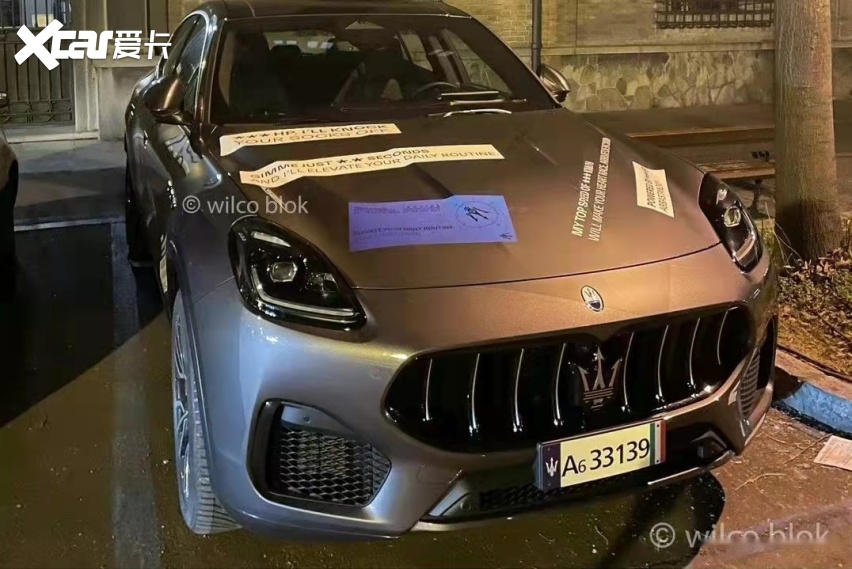 对标保时捷Macan 玛莎拉蒂Grecale无伪谍照曝光