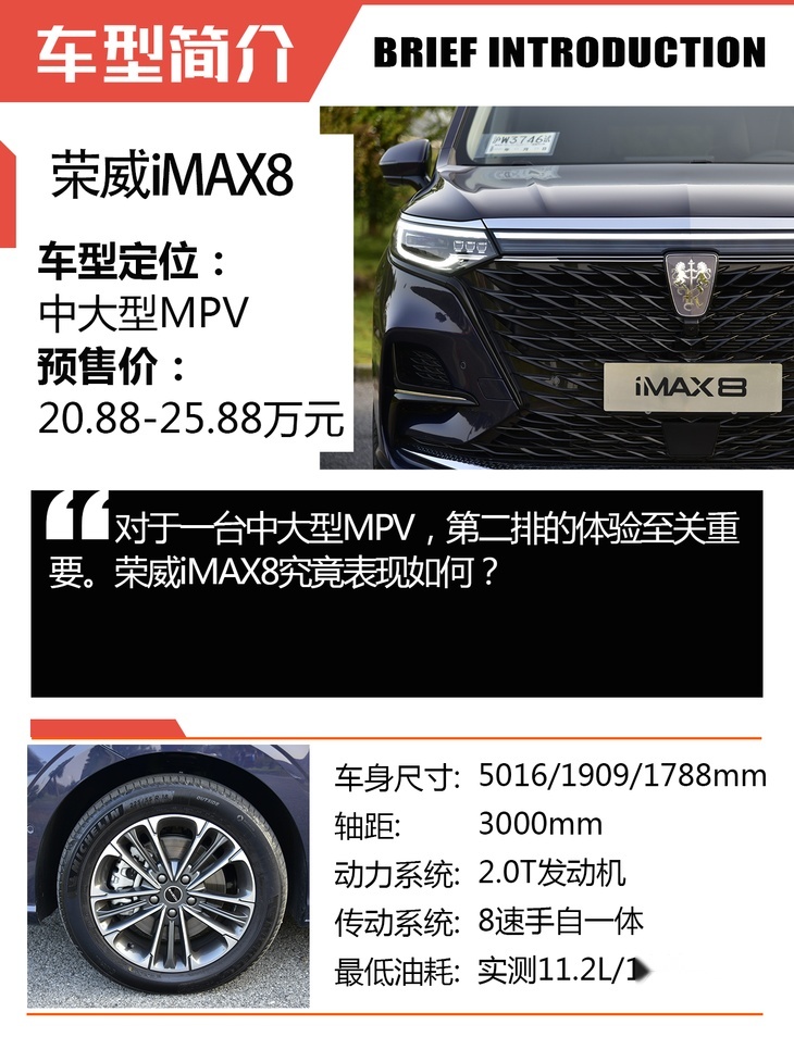 抢先试驾上汽荣威iMAX8 能否挑战合资中大型MPV?