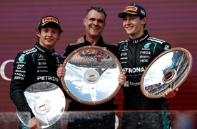 F1领奖台成IWC万国表秀场 梅赛德斯携超级队友铸新王朝