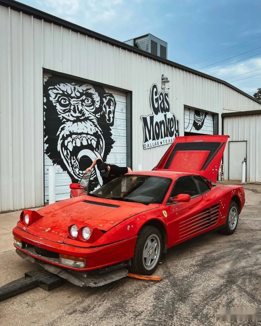 油改电+现代化改装的法拉利Testarossa，让