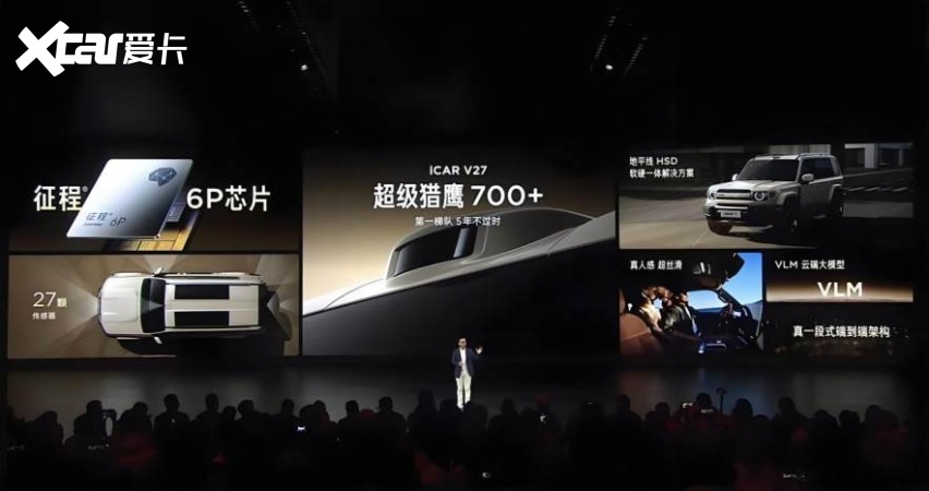 iCAR V27正式上市！地平线HSD让硬派SUV城野皆好开