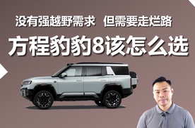 没有强越野需求，但需要走烂路，豹8该怎么选