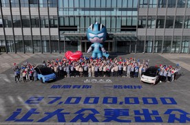 破记录了！上汽大众第2700万辆汽车下线，系国内首家