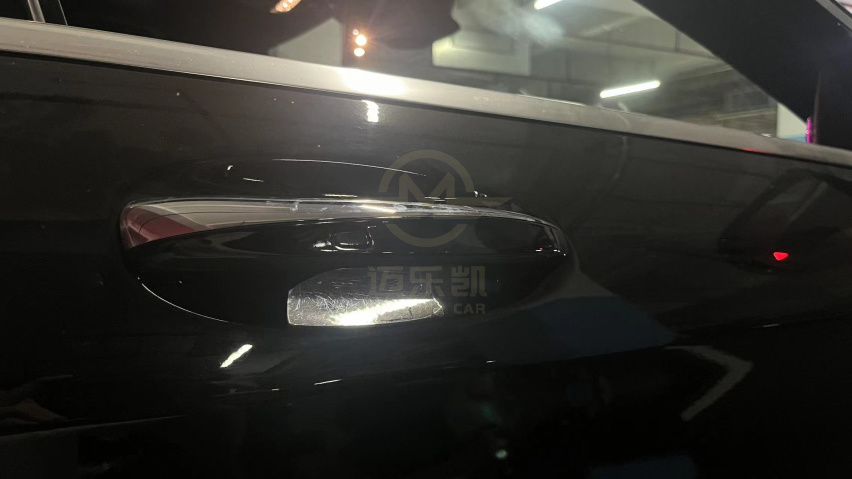 20款奔驰S350L加装无钥匙进入