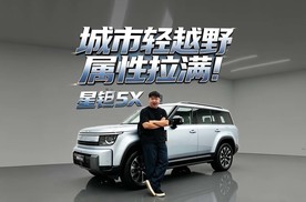城市轻越野 属性拉满！星钽5X