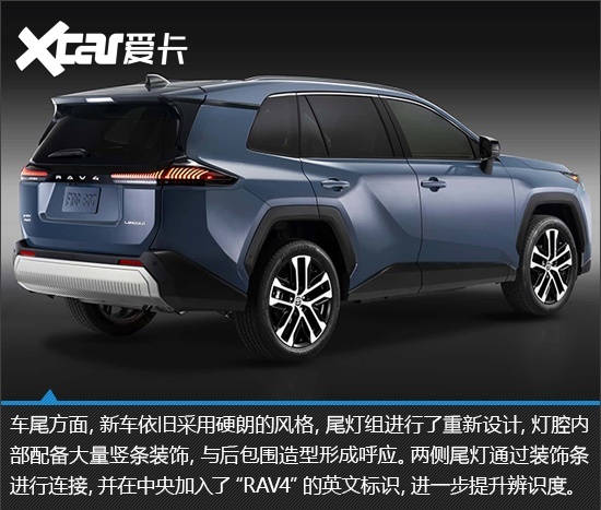 综合竞争力提升 全新丰田RAV4新车图解