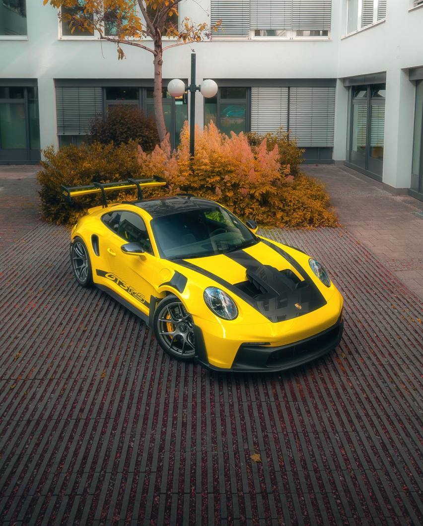 XPEL隐形车衣与保时捷911 GT3 RS，黄、黑、清透的完美组合