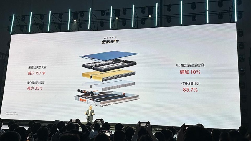 有超快充还能3秒内破百，极氪新电池是刀片PLUS？