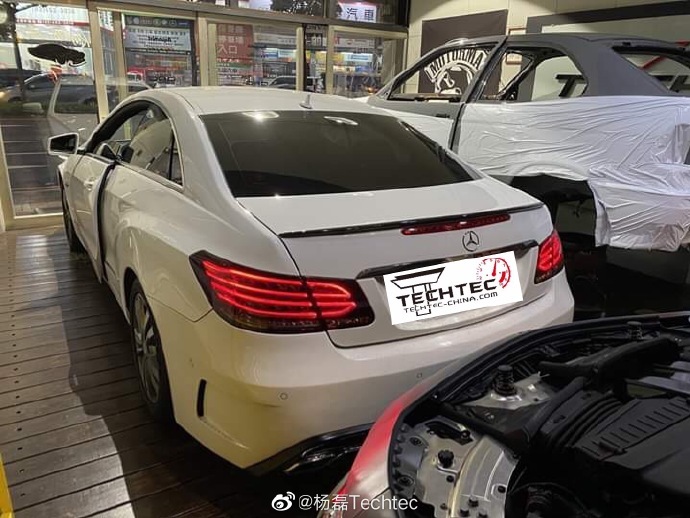 奔驰E200 2.0T德国Techtec刷电脑刷ECU改装