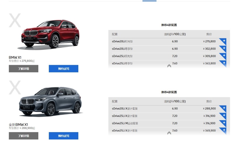 28.89-34.99万元，全新宝马X1正式上市，轴距再加长！