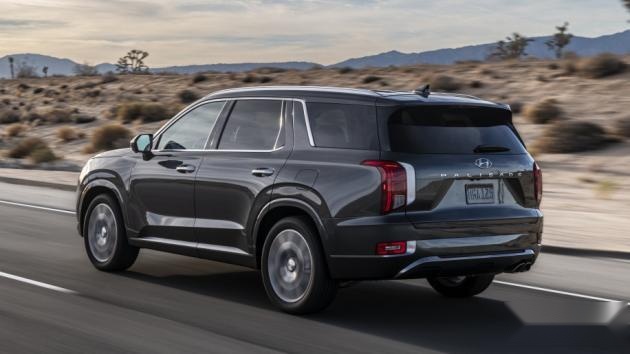 现代旗舰中大型SUV亮相,搭3.8L V6发动机