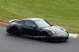 这次是硬顶版，保时捷911 Turbo S Touring谍照再次曝光