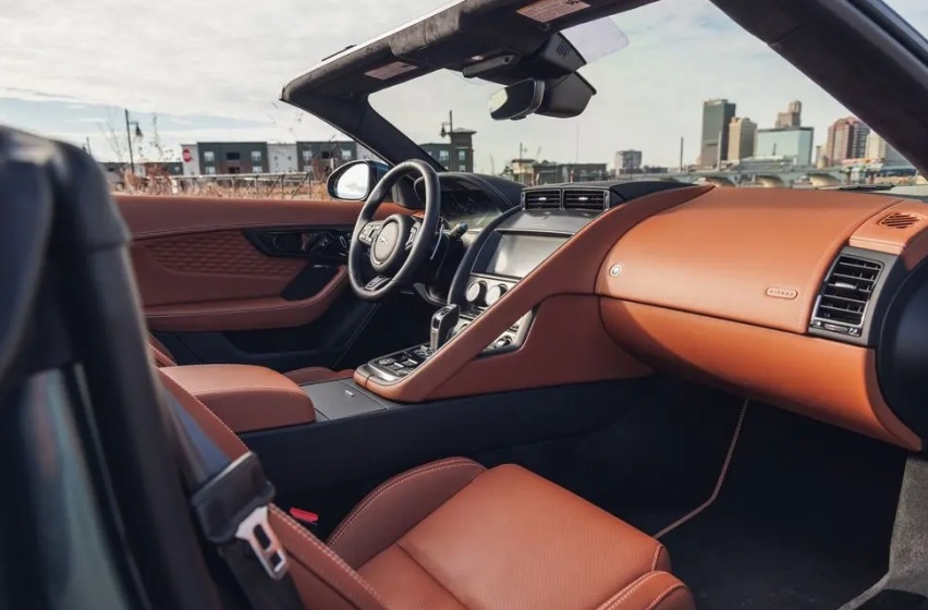 纯正英伦跑车，捷豹F-Type R75敞篷版美图发布，还有5.0升V8
