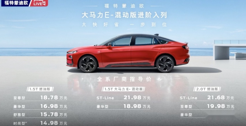 蒙迪欧推混动版，落地20万出头，网友吵翻天：买还是不买