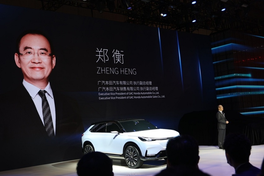 2021上海车展丨外观极具科幻感 Honda纯电SUV亮相