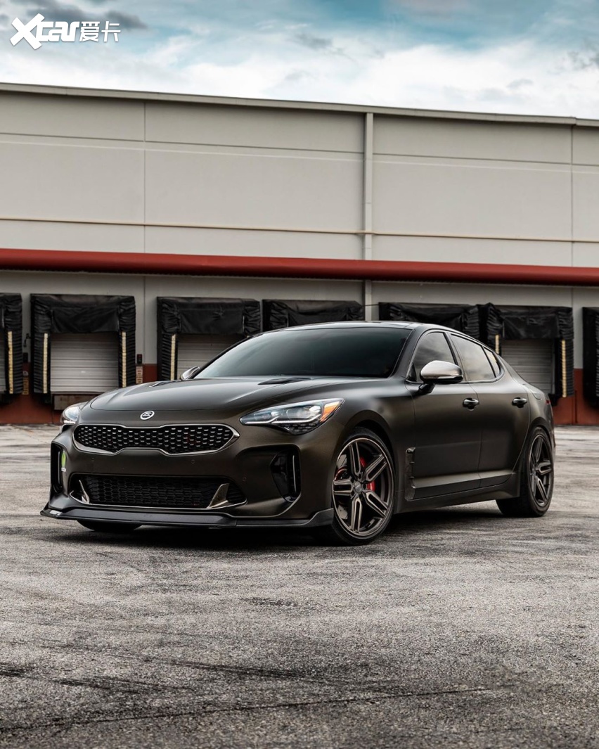 很有质感的造型 起亚斯汀格海外实车