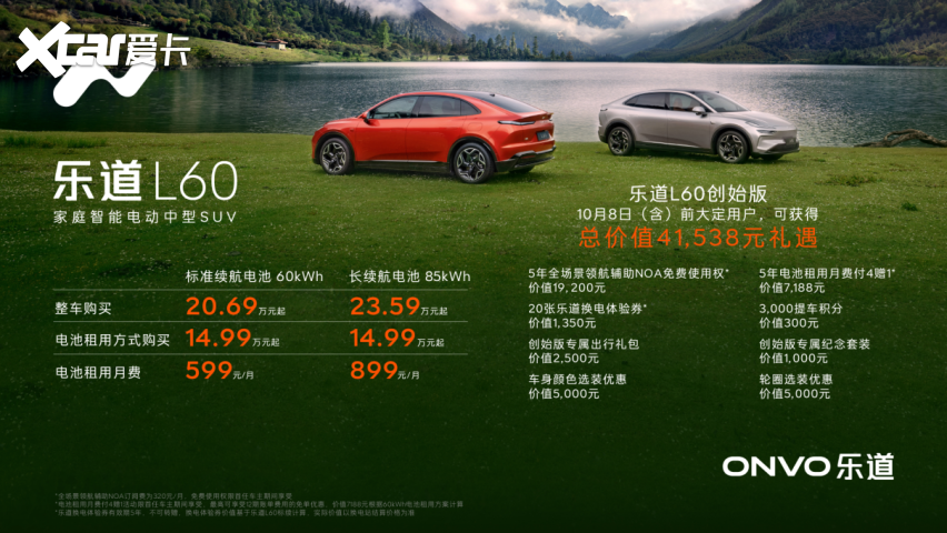 挑战榜一的底气何在？乐道L60与特斯拉Model Y如何选？
