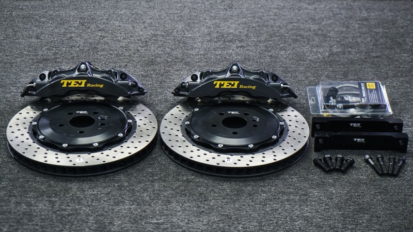 2016款捷豹F-PACE改装TEI Racing P60NS刹车套件