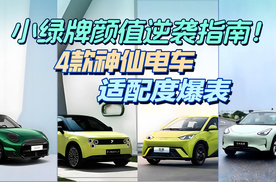 小绿牌颜值逆袭指南，4款神仙电车适配度爆表