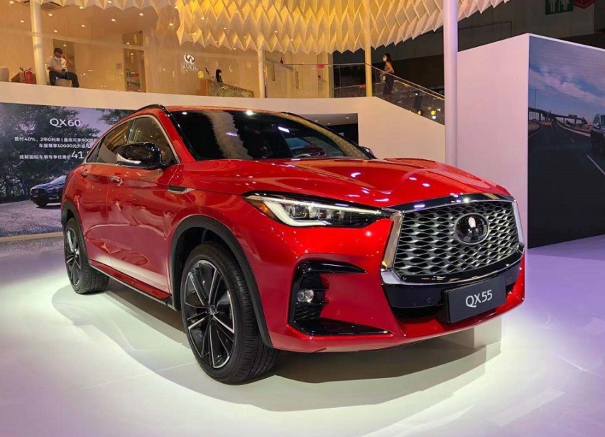 【成都车展】轿跑范儿来袭，QX55亮相，英菲尼迪：还记得我吗？