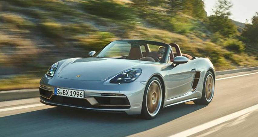 不到10万美元 718 Boxster 25周年版官图发布