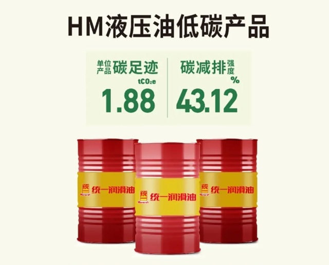 统一润滑油工业和交通两大领域低碳产品，均获得权威认证