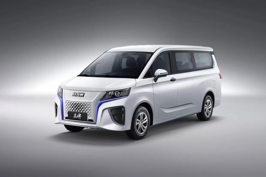 北汽制造纯电MPV， 王牌M7EV官图发布！